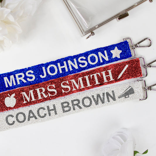 Teacher Appreciation Purse Strap