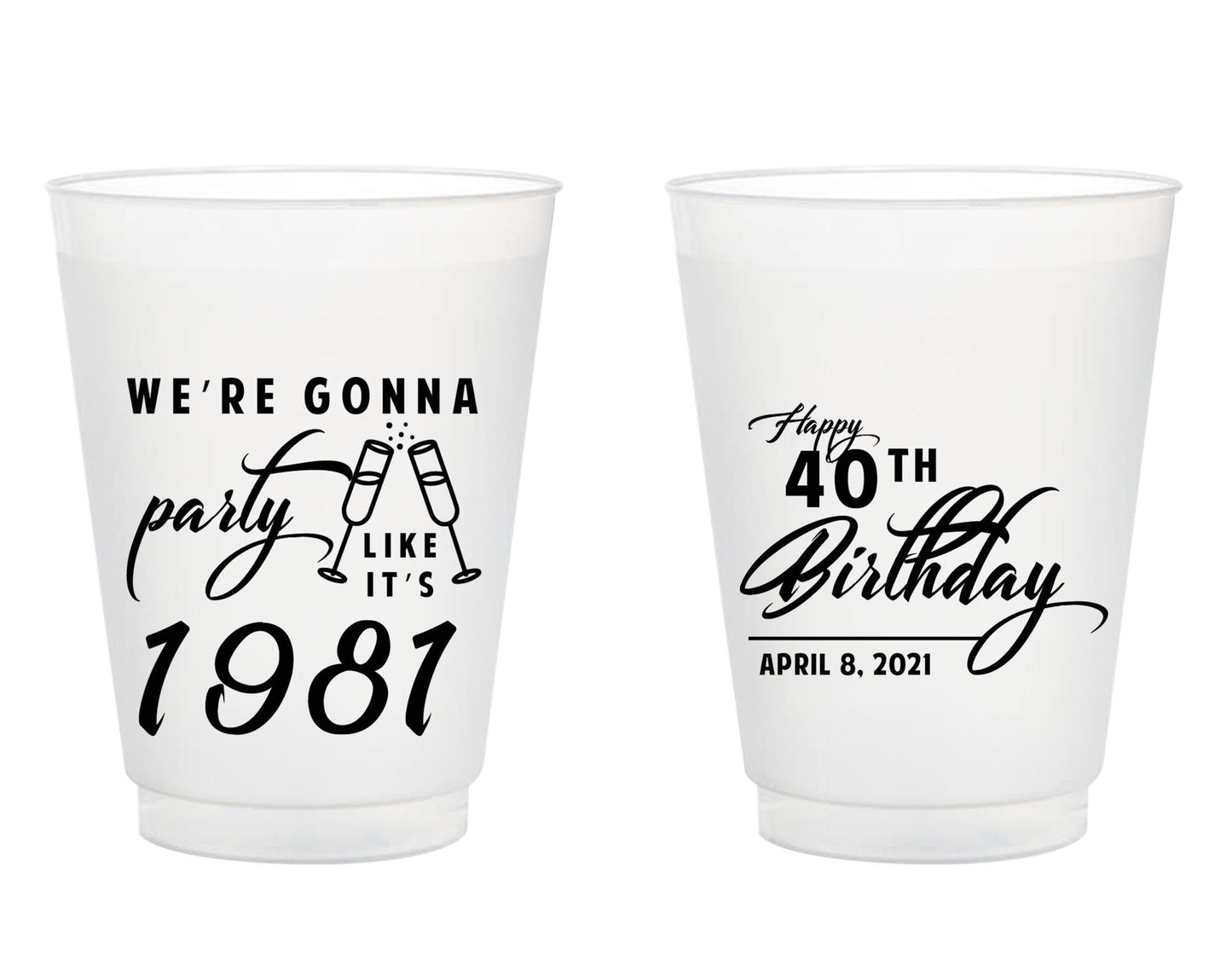 40th Birthday Frosted Cups (37)