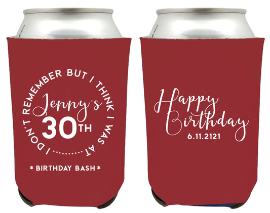 30th Birthday Bash Can Coolers (322)