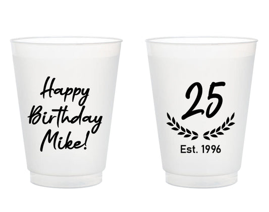 25th Birthday Frosted Cups (56)