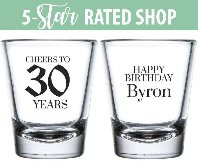 30th Birthday Shot Glasses (261)