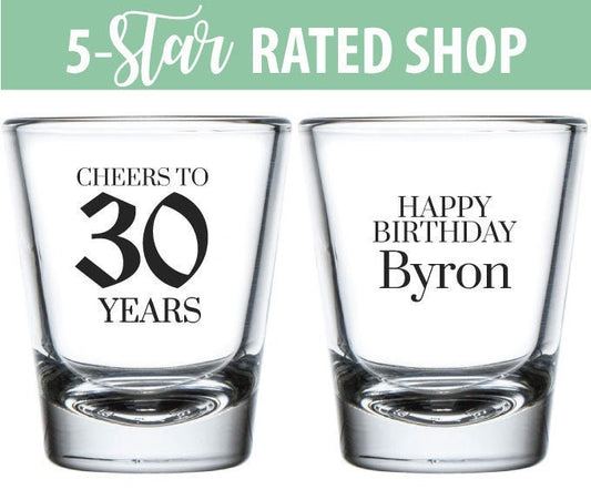 30th Birthday Shot Glasses (261)