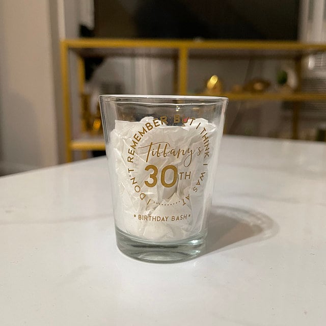 30th Birthday Bash Shot Glass (322)