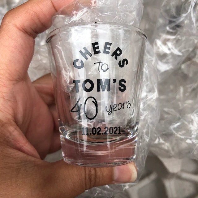 50th Birthday Shot Glass (327)
