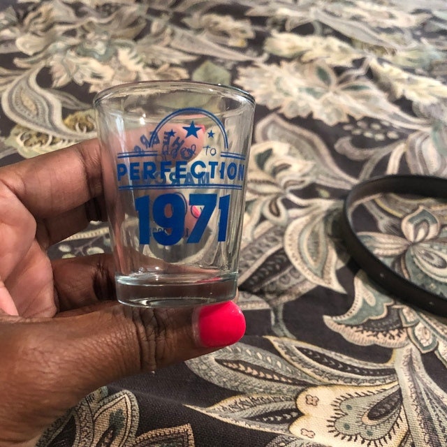 50th Birthday Shot Glass (327)