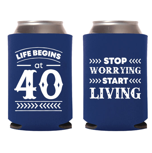 40th Birthday Can Cooler Favors (156)