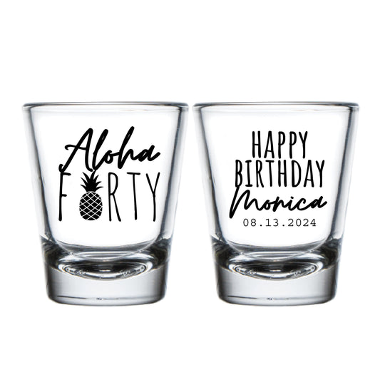 Aloha Forty Shot Glasses (259)