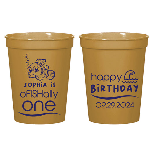 1st Birthday Stadium Cup Favors (592)