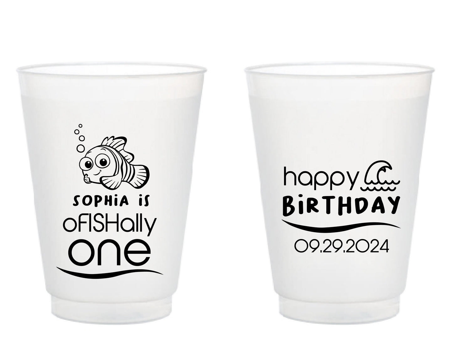 1st Birthday Frosted Cups (592)