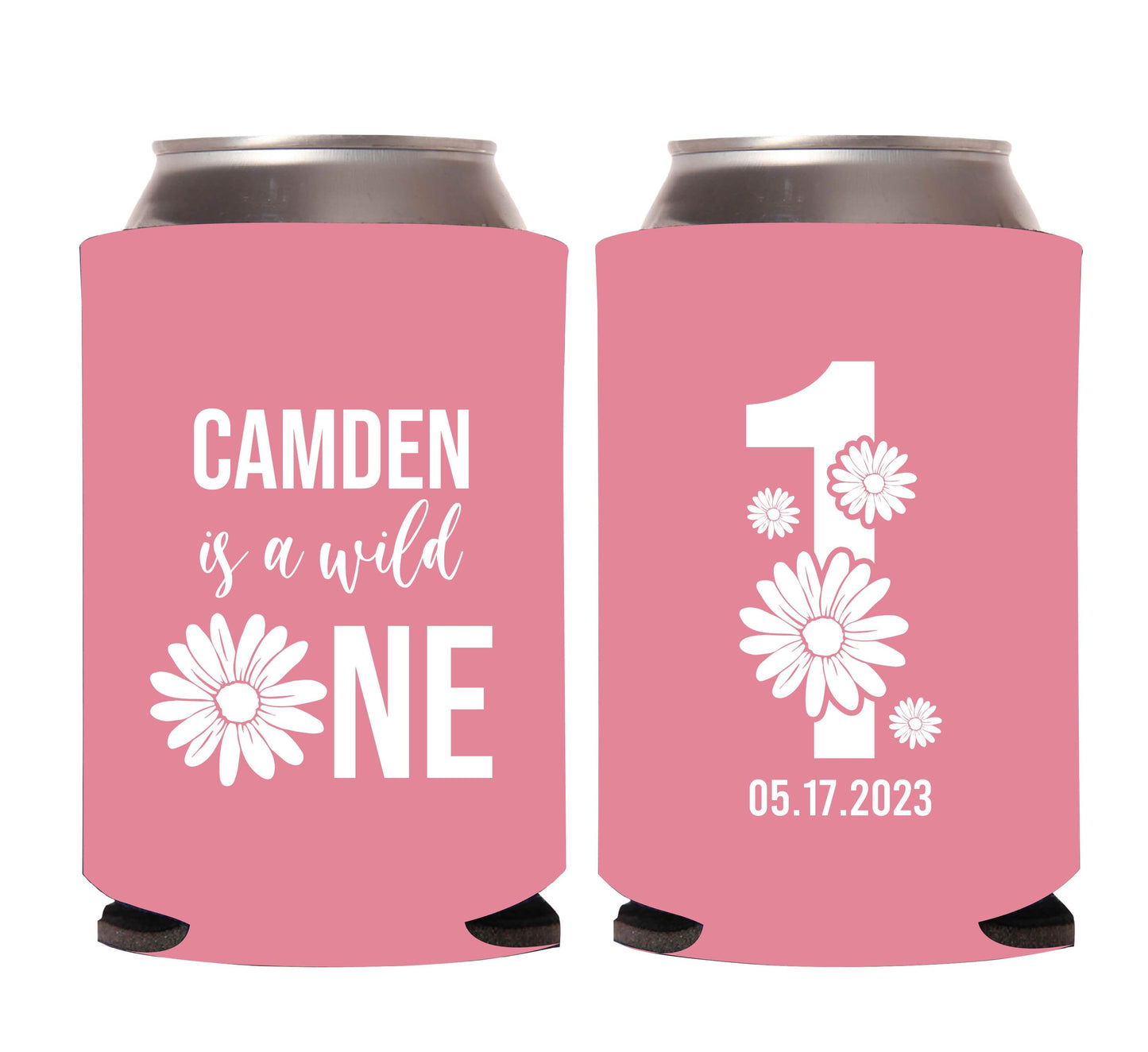 Personalize 1st Birthday Can Cooler (563)