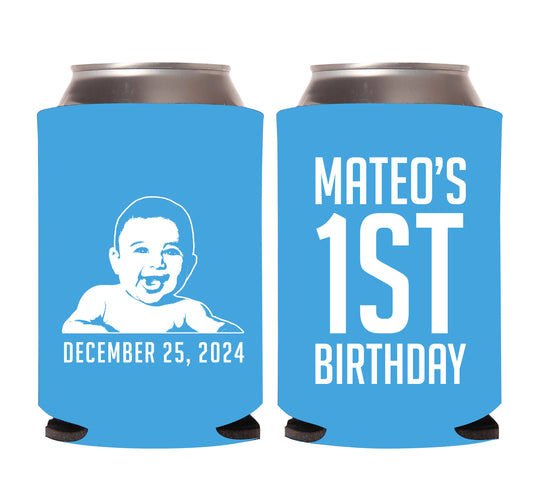 1st Birthday Can Coolers (275)