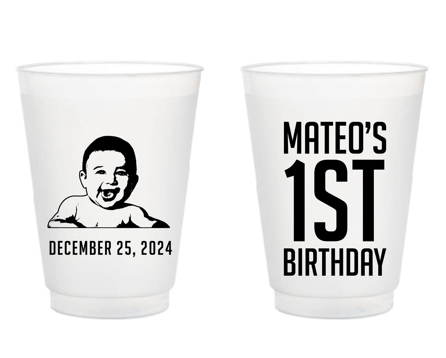 Custom 1st Birthday Cups (275)